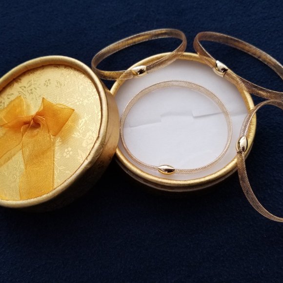 Bracelet mesh style 18k gold - Picture 7 of 14